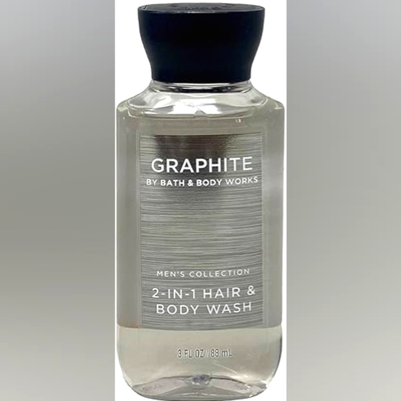 Bath & Body Works Other - Bath & Body Works Men's Collection 2-In-1 Hair & Body Wash 3oz Travel (Graphite)